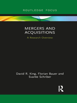 cover image of Mergers and Acquisitions